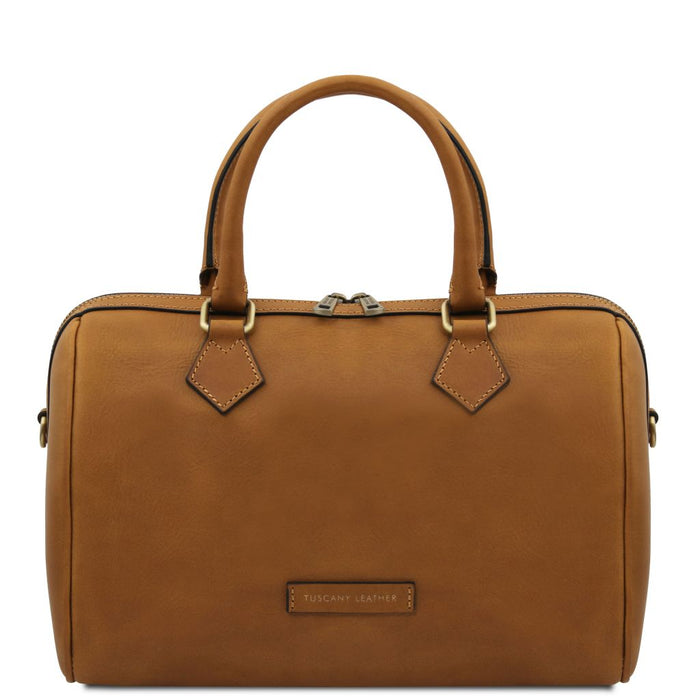 Barrique - Leather duffle bag (TL142573)