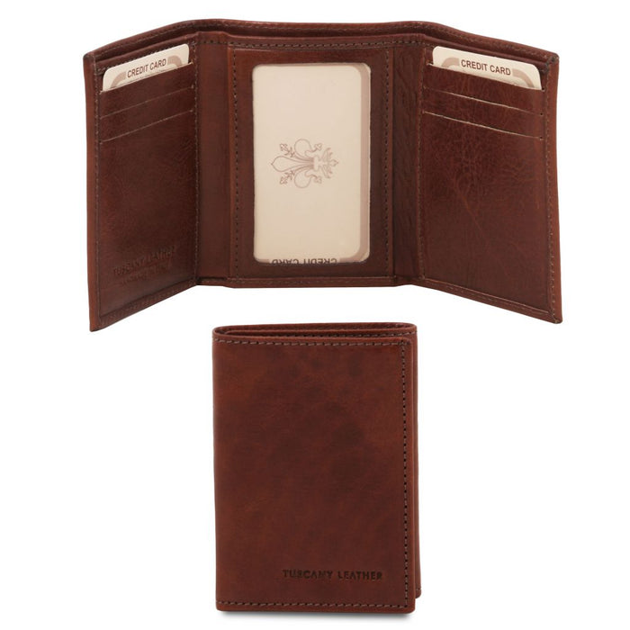 Exclusive 3 Fold Leather Wallet (TL140801)