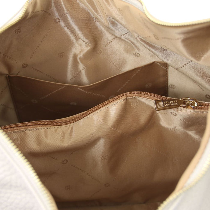 Plenia - Leather shopping bag
