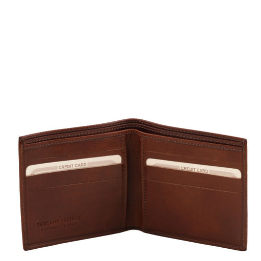 Exclusive 2 Fold Leather Wallet For Men (Tl140797)