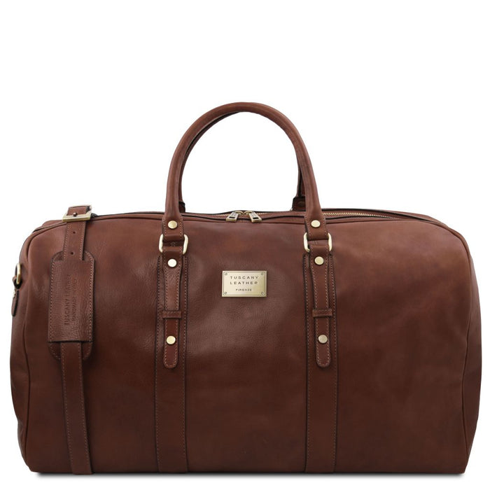 Francoforte - Exclusive Leather Weekender Travel Bag (TL142338)