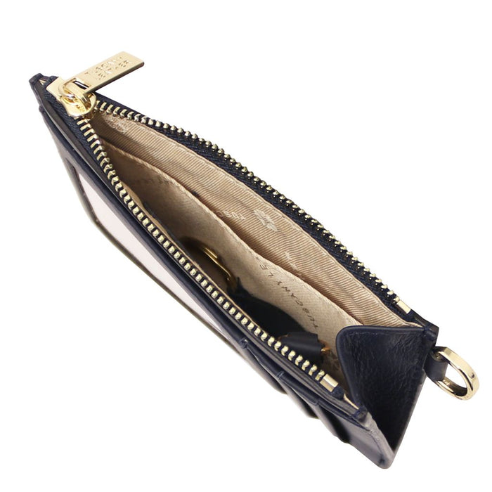 Leather Card Holder With Handle (TL142544)