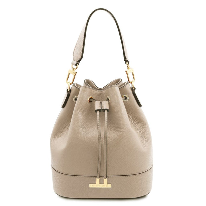 TL Bag - Leather Bucket Bag (TL142146)