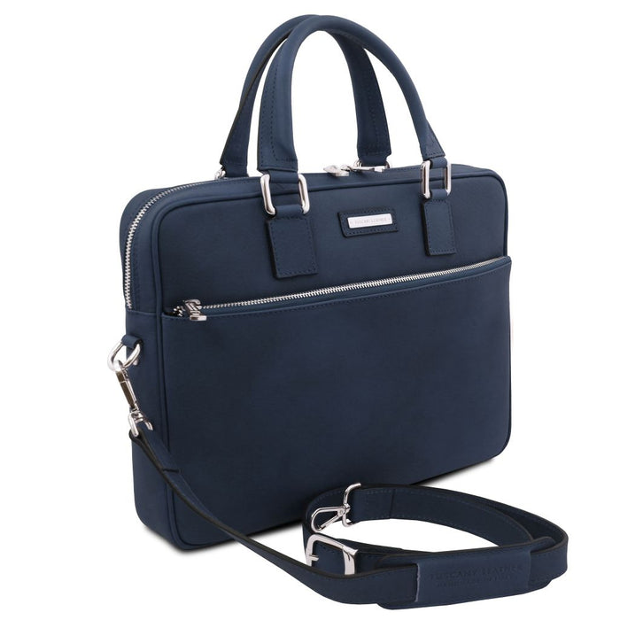 Ferrara - Leather laptop briefcase (TL142620)