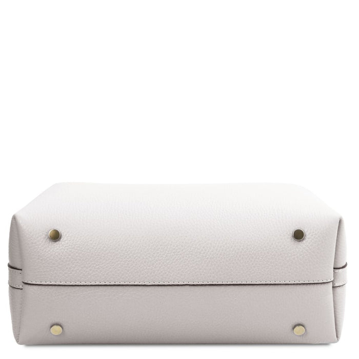 Clio - Leather secchiello bag