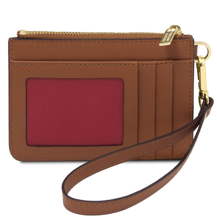 Leather Card Holder With Handle (TL142544)