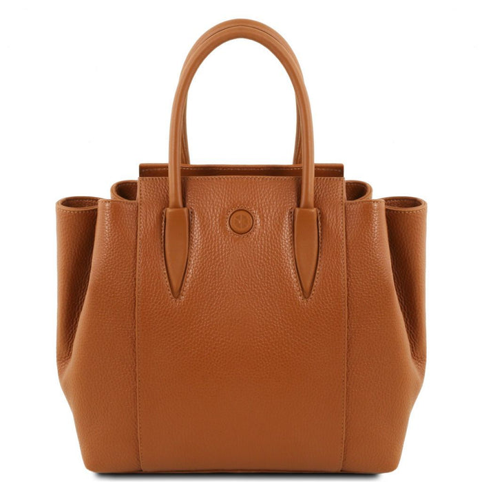 Tulipan - Leather Handbag (TL141727)