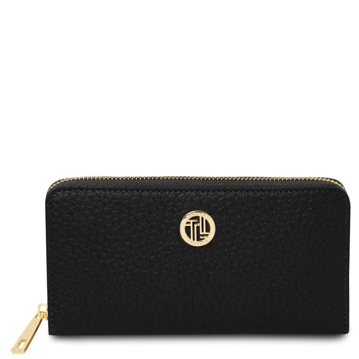 Financier - Exclusive Zip Around Leather Wallet (TL142485)