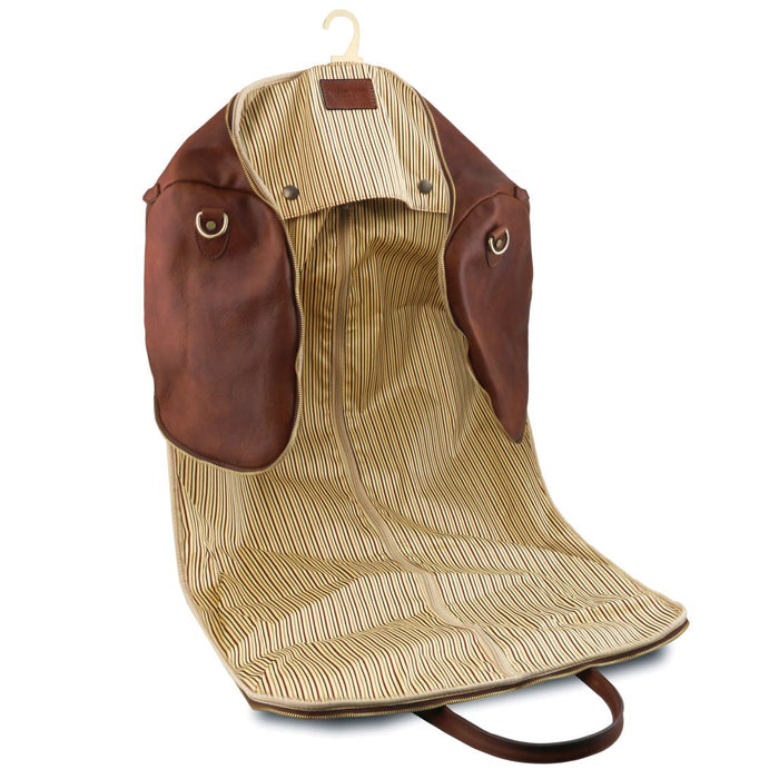 Antigua - Travel Leather Duffle/Garment Bag (TL142341)