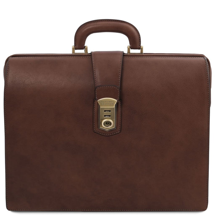 Canova - Leather Doctor Bag Briefcase 3 Compartments (TL142352)