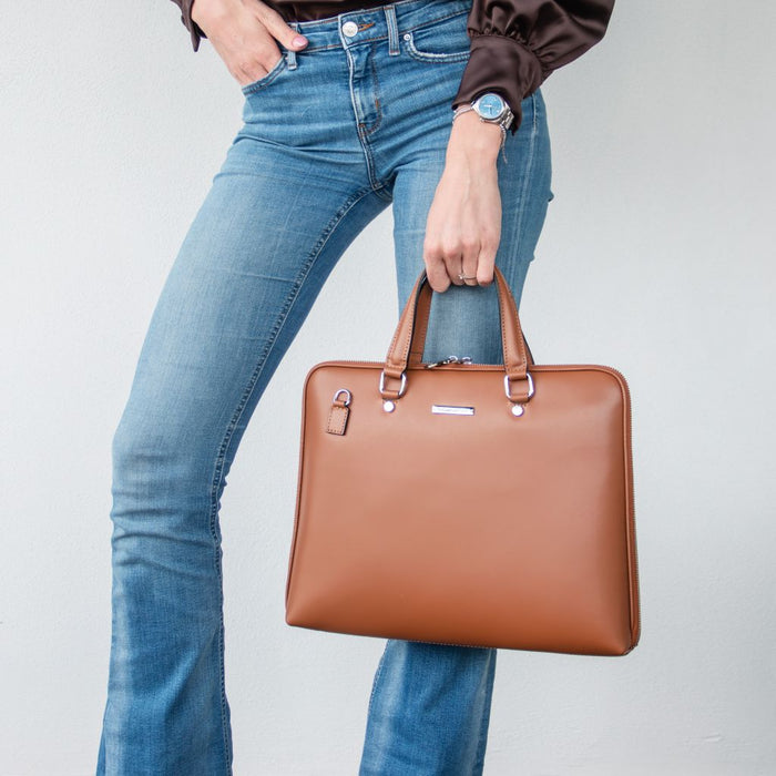 Verona - Saffiano Leather Business Bag (TL142547)