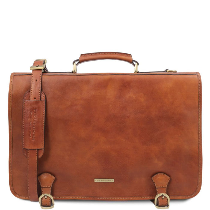 Ancona - Leather Messenger Bag (TL142073)