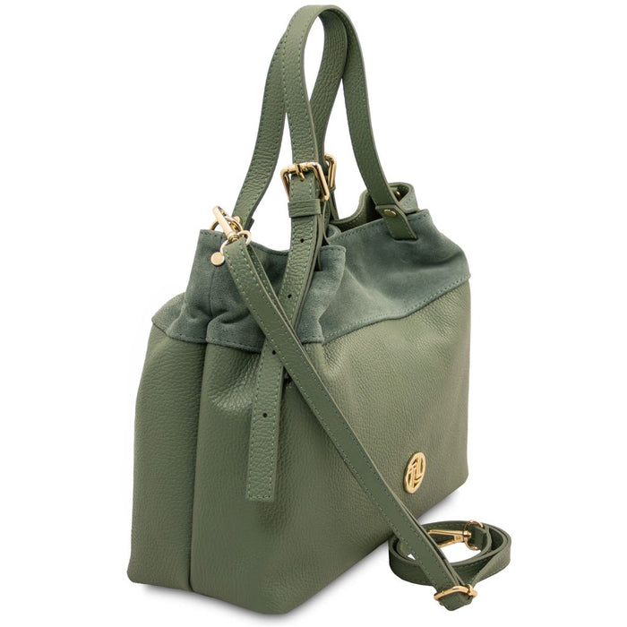 Diade - Soft leather shopping bag (TL142587)
