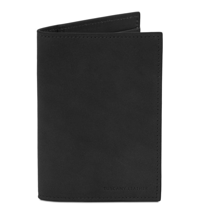 Leather passport cover (TL142605)