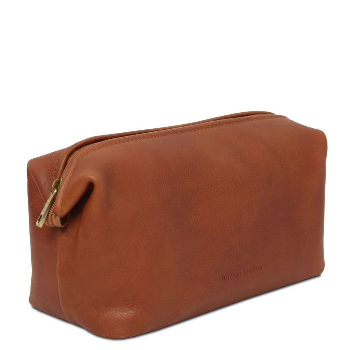 Smarty - Leather Toiletry Bag - Large Size (TL141219)
