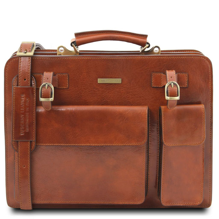 Venezia - Leather Briefcase 2 Compartments (TL141268)