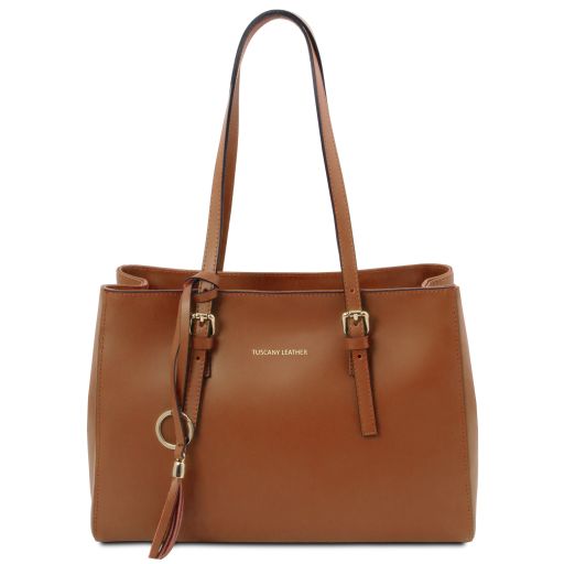 TL Bag - Leather Shoulder Bag (TL142037)