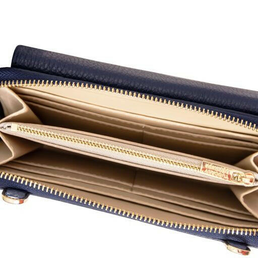 Urania - Leather Wallet/Phone Holder With Strap (TL142433)