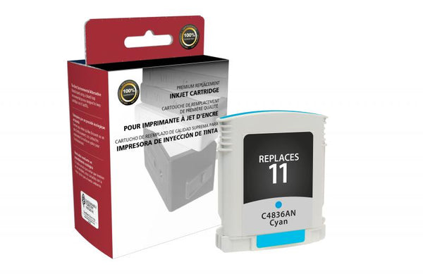 CIG Remanufactured Cyan Ink Cartridge for HP C4836A (HP 11)