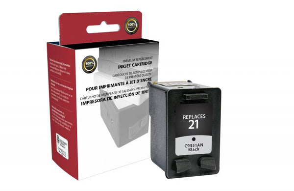 CIG Remanufactured Black Ink Cartridge for HP C9351AN (HP 21)