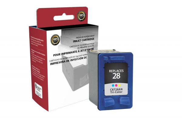 CIG Remanufactured Tri-Color Ink Cartridge for HP C8728AN (HP 28)