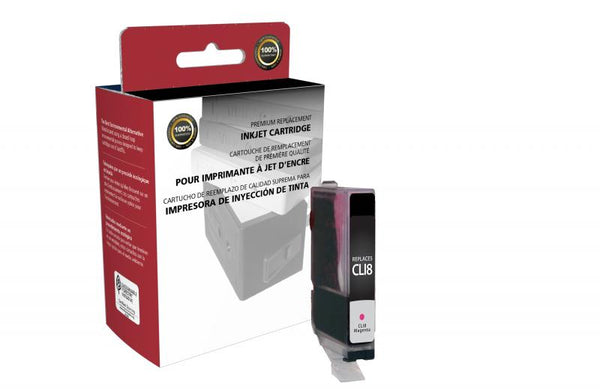 CIG Remanufactured Magenta Ink Cartridge for Canon CLI-8