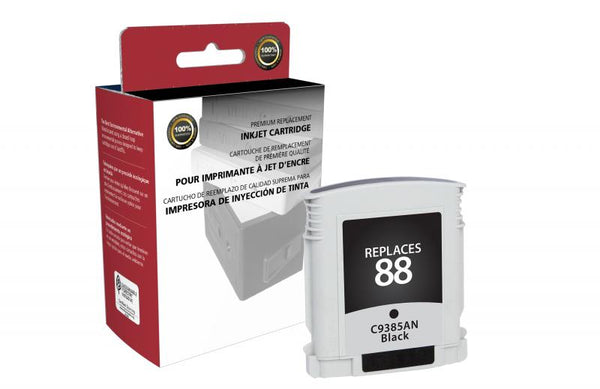 CIG Remanufactured Black Ink Cartridge for HP C9385AN (HP 88)