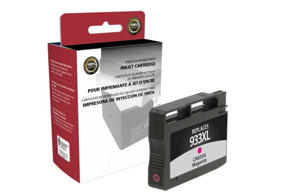 Remanufactured High Yield Magenta Ink Cartridge for HP CN055AN (HP 933XL)