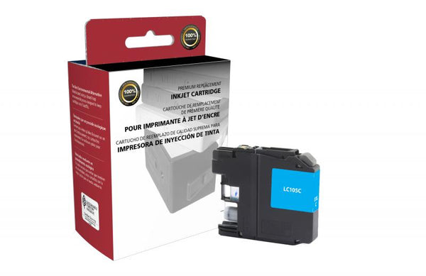 CIG Non-OEM New Super High Yield Cyan Ink Cartridge for Brother LC105XXL