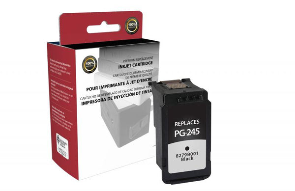 Canon PG-245 Ink Cartridge - Remanufactured Black