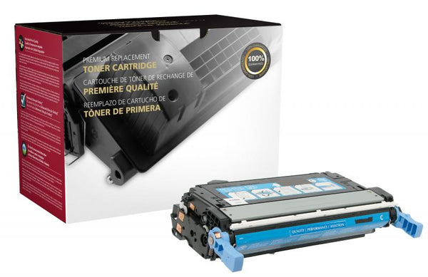 CIG Remanufactured Cyan Toner Cartridge for HP Q5951A (HP 643A)