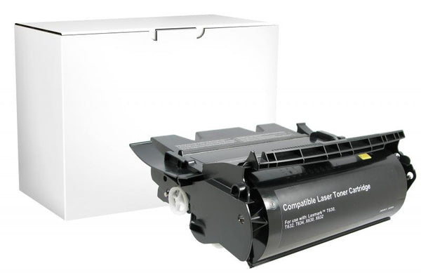CIG Remanufactured High Yield Toner Cartridge for Lexmark Compliant T630/T632/T634/X632/X634