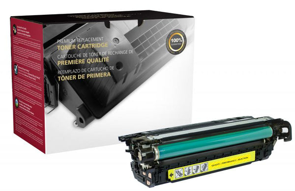 CIG Remanufactured Yellow Toner Cartridge for HP CE262A (HP 648A)