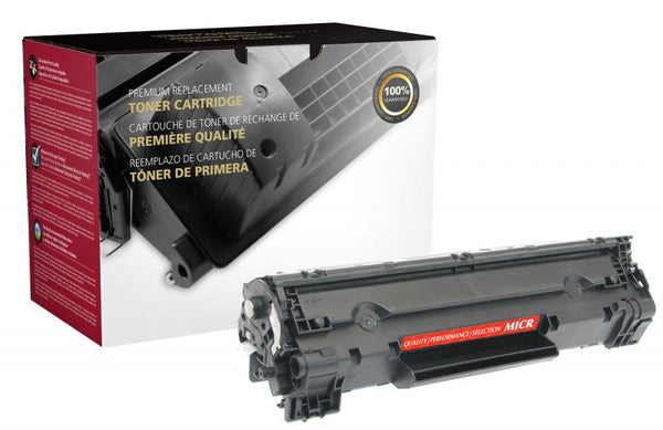 CIG Remanufactured MICR Toner Cartridge for HP CB436A (HP 36A), TROY 02-81400-001