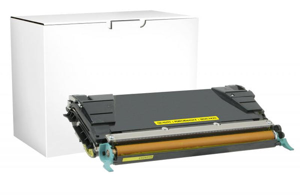 CIG Remanufactured High Yield Yellow Toner Cartridge for Lexmark C520/C522/C524/C534