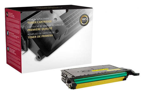 Remanufactured High Yield Yellow Toner Cartridge for Samsung CLT-Y508L/CLT-Y508S