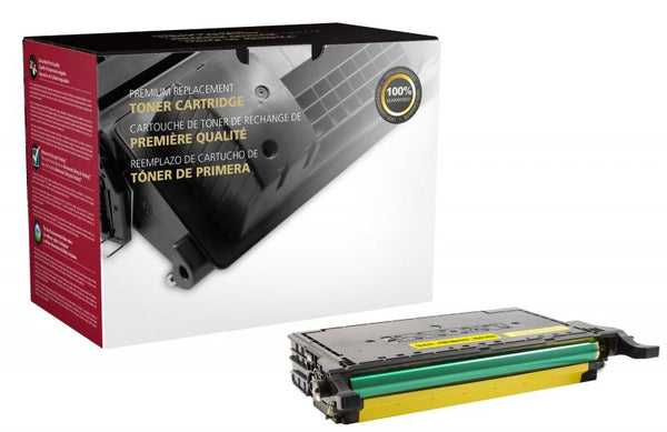 CIG Remanufactured Yellow Toner Cartridge for Samsung CLT-Y609S