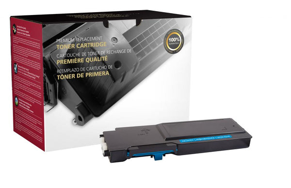Remanufactured High Yield Cyan Toner Cartridge for Dell C3760