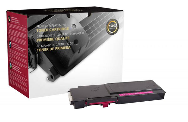CIG Remanufactured High Yield Magenta Toner Cartridge for Dell C3760