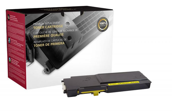 CIG Remanufactured High Yield Yellow Toner Cartridge for Dell C3760