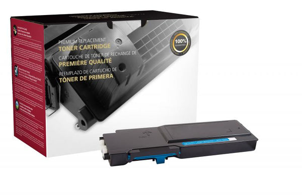 CIG Remanufactured High Yield Cyan Toner Cartridge for Dell C2660
