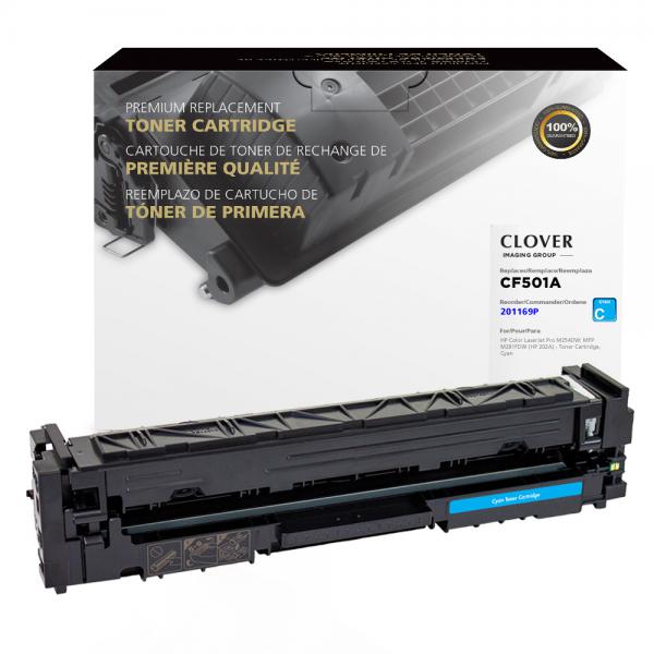 Remanufactured Cyan Toner Cartridge for HP CF501A (HP 202A)