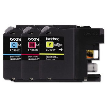 Brother LC1013PKS Cyan, Magenta, Yellow (3/Pack) Ink Cartridge, Brother LC1013PKS