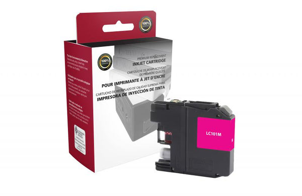 CIG Non-OEM New Magenta Ink Cartridge for Brother LC101