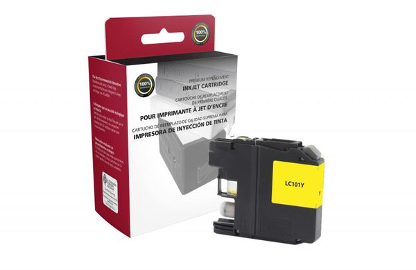 CIG Non-OEM New Yellow Ink Cartridge for Brother LC101