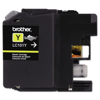 Brother LC101Y Yellow, Standard Yield Ink Cartridge, Brother LC101Y