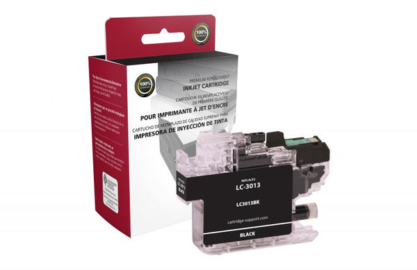 Non-OEM (Compatible) New High Yield Black Ink Cartridge for Brother LC3013