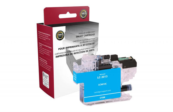 Non-OEM (Compatible) New High Yield Cyan Ink Cartridge for Brother LC3013