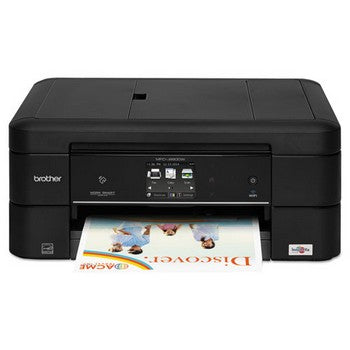 Brother Work Smart MFC-J880DW Compact Wi-Fi Color Inkjet All-in-One, Copy/Fax/Print/Scan, Brother MFCJ880DW