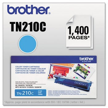 Brother TN-210C Cyan Toner Cartridge